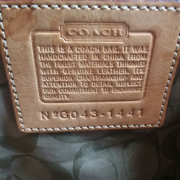 Authentic Vintage Coach Purse - Picture 2 of 4
